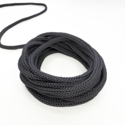 Шнур для одежды d-4.5мм, цвет Серый (на отрез)  в Елеце
