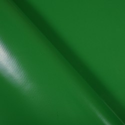 Тентовый материал ПВХ 450 гр/м2, Зелёный (Ширина 160см), на отрез  в Елеце, 450 г/м2, 799 руб