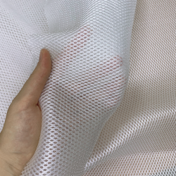 Сетка 3D трехслойная Air mesh 160 гр/м2, цвет Белый (на отрез)  в Елеце