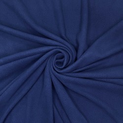 Флис Односторонний 130 гр/м2, цвет Темно-синий (на отрез)  в Елеце