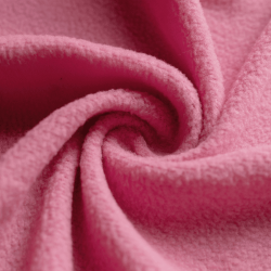 Флис Односторонний 130 гр/м2, цвет Розовый (на отрез)  в Елеце