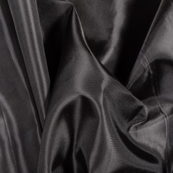 Ткань подкладочная Таффета 190Т, цвет Черный (на отрез)  в Елеце