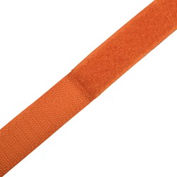 Контактная лента 25мм  Оранжевый (велькро-липучка, на отрез)  в Елеце
