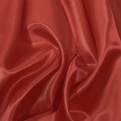 Ткань Атлас-сатин, цвет Красный (на отрез)  в Елеце