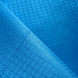 Ткань Оксфорд 300D PU Рип-Стоп СОТЫ, цвет Голубой (на отрез)  в Елеце