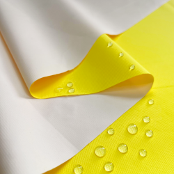 Водонепроницаемая Дышащая Мембранная ткань PU 10'000, цвет Жёлтый (на отрез)  в Елеце