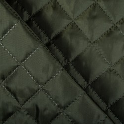 Стеганая подкладочная ткань с синтепоном (100гр/м2), цвет Хаки (на отрез)  в Елеце