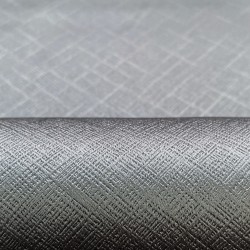 Ткань Блэкаут для штор светозатемняющая 100% &quot;Орнамент Серый&quot; (на отрез)  в Елеце