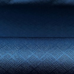Ткань Блэкаут для штор светозатемняющая 100% &quot;Орнамент Синий&quot; (на отрез)  в Елеце